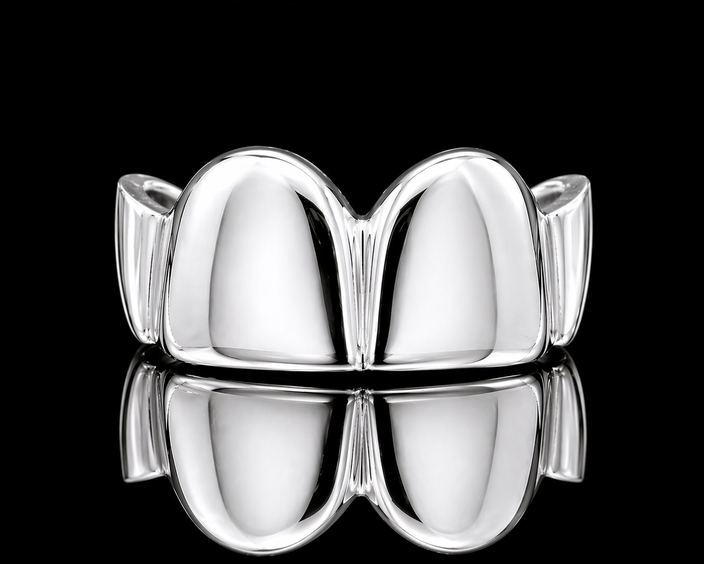 Platinum dental jewel — Atelier Fabbro